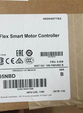 议价150-F85NBDB 罗克伟尔150F软起动器 全新原装现货保内包邮