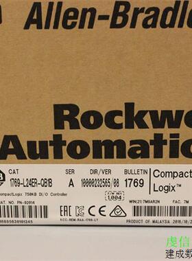 议价1769-L24ER-QB1B-CC  原装 AB CompactLogix PLC 1769L24ERQB