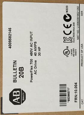 议价20BD077A3ANNANC0 罗克伟尔变频器 全新原装现货质保一年