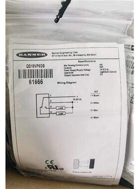 议价QS18VP6DB 美国邦纳全新原装光电传感器
