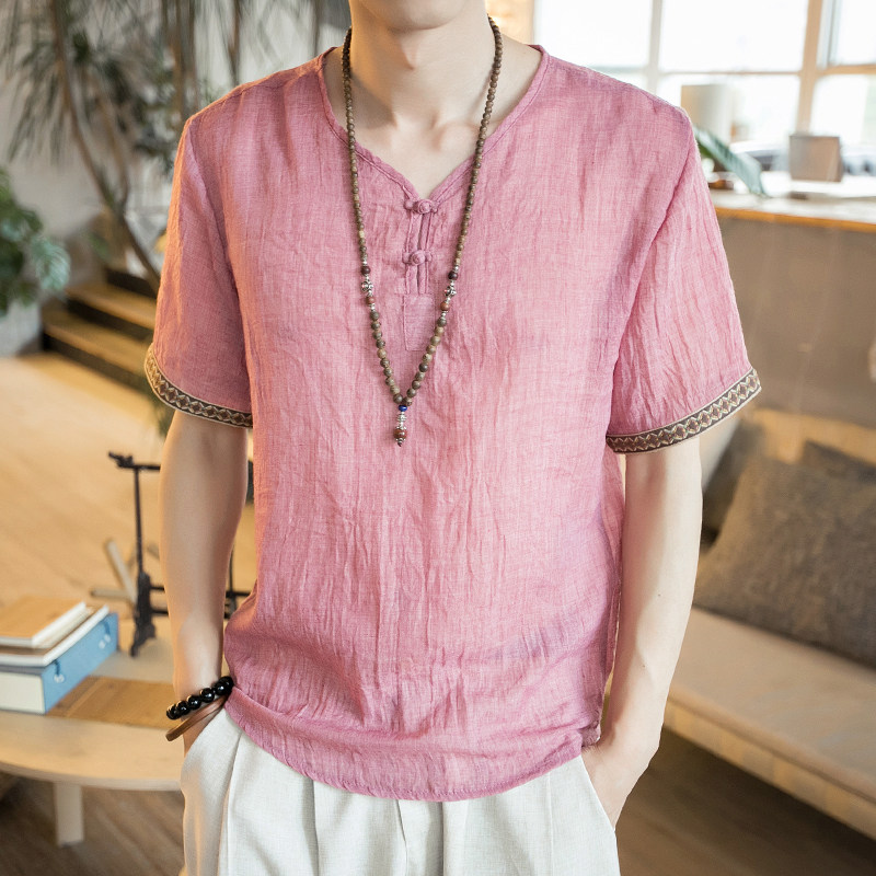 衬衫男士短袖夏装上衣服
