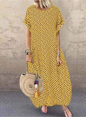 2024 summer dresses women clothes casual big size plus dress