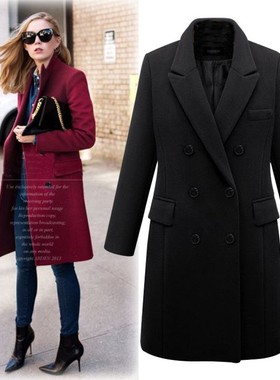 Plus Size Clothes Winter Trench Coat Jacket For Women Long