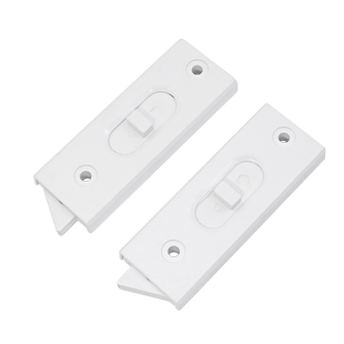 塑钢上下移窗锁扣定位卡扣上推窗限位器弹簧锁卡头打饭窗口提升器