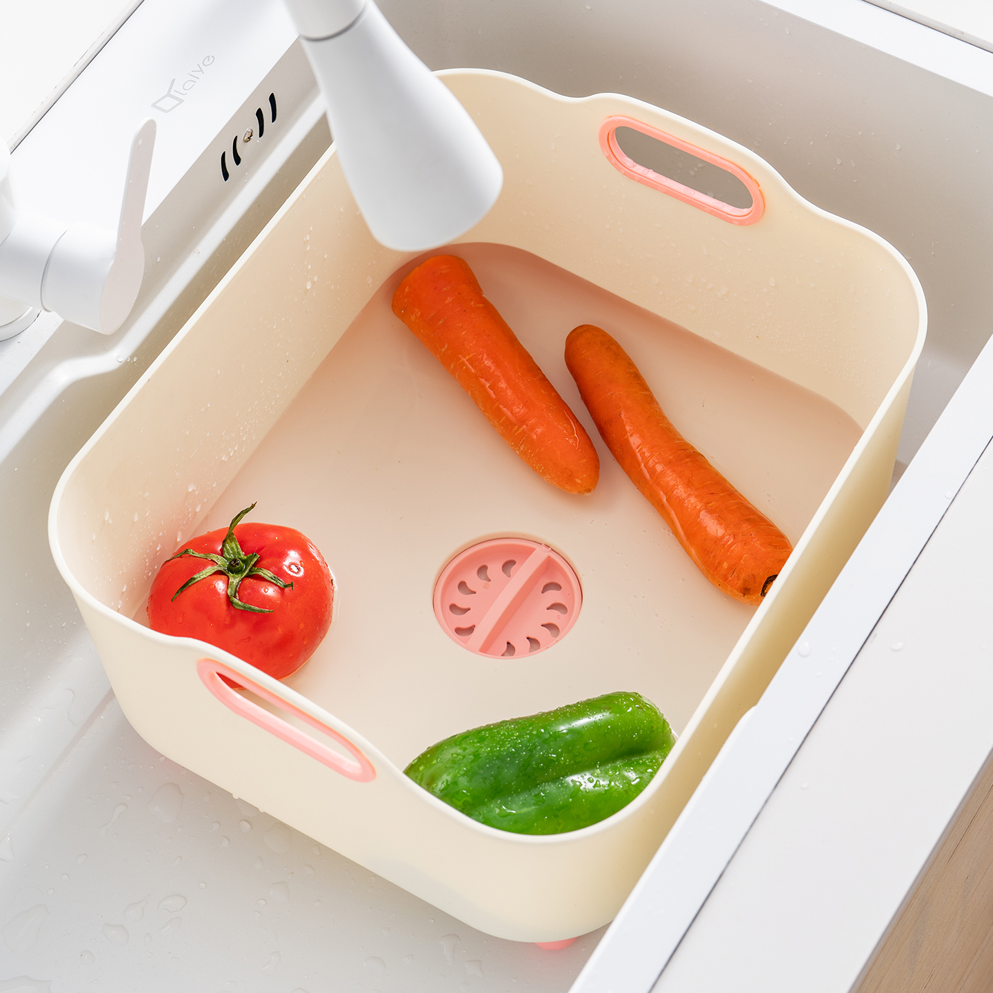 2025新款多巴胺洗菜盆沥水篮