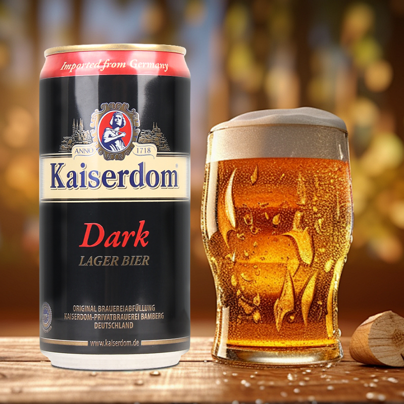 Kaiserdom凯撒顿姆德国原装进口精酿小麦黑啤酒500mL 250mL