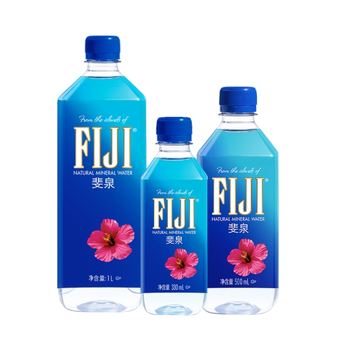 斐济斐泉500ml*24瓶高端弱碱性饮用水天然矿泉水