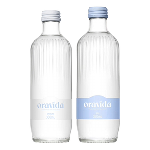 新西兰ORAVIDA兰维乐进口含偏硅酸天然矿泉水360ml/800ml气泡水