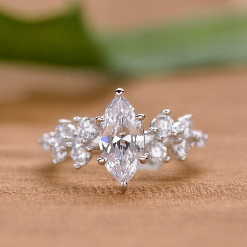 柏林情书马眼1克拉橄榄形戒指人工钻饰品钻戒时尚豪华订婚日常,饰品/流行首饰/时尚饰品新,戒指/指环,淘宝优惠券,粉丝福利购,淘宝优惠卷