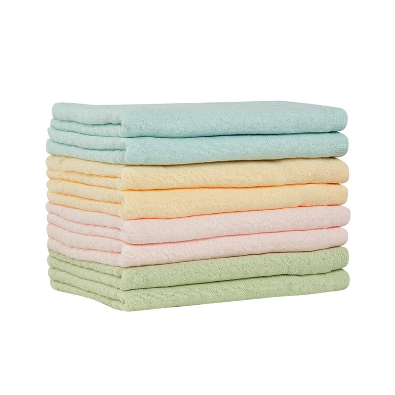 纱布6层8条装洗脸毛巾
