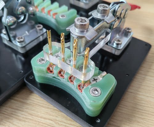 快速接线排接端子双面夹具2.54间距PCB软板仪表网口