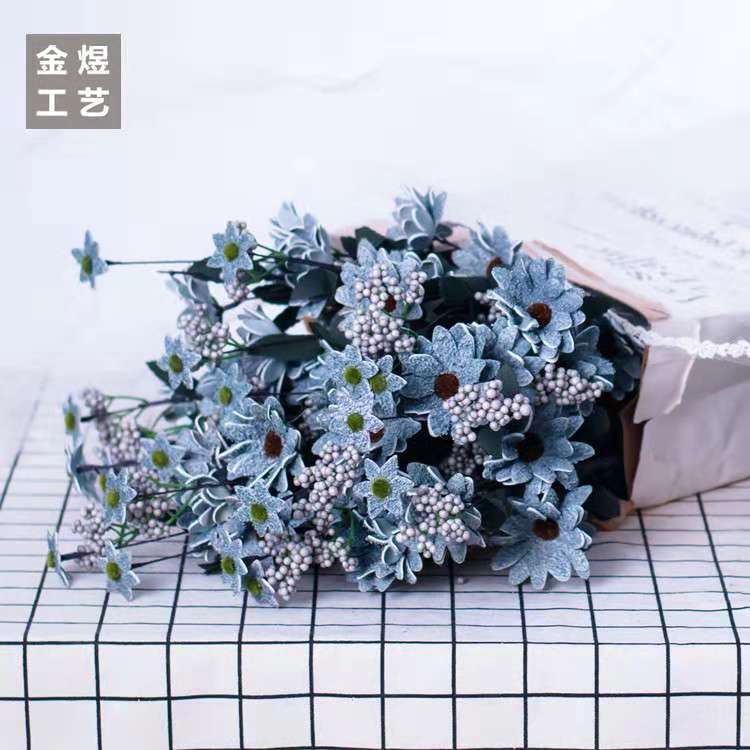 新品新材质高档假花花束 工厂热卖欧式太阳菊 家居装饰花Q04|msdalam kategori Aksesori rumah, pasu/bunga/bunga tiruan/perhiasan imitasi, simulasi tumbuhan bonsai - dari Buy2taobao.com untuk memberikan perkhidmatan ejen Taobao profesional membeli