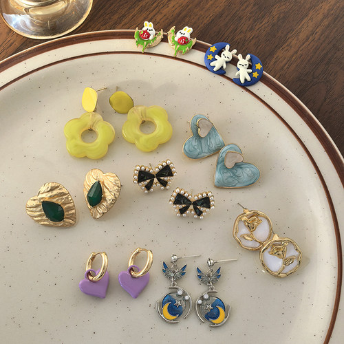 觅韩回馈福利款合集气质个性时尚复古耳饰项链手链戒指不参与满赠