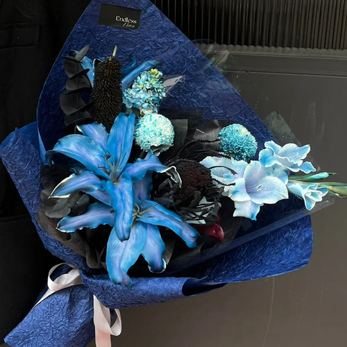 石纹纸包花纸鲜花包装材料