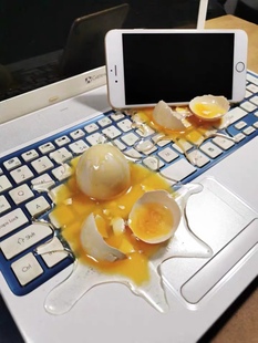 占座神器碎鸡蛋整蛊恶作剧道具搞怪恶搞解压玩具整人神器手机支架