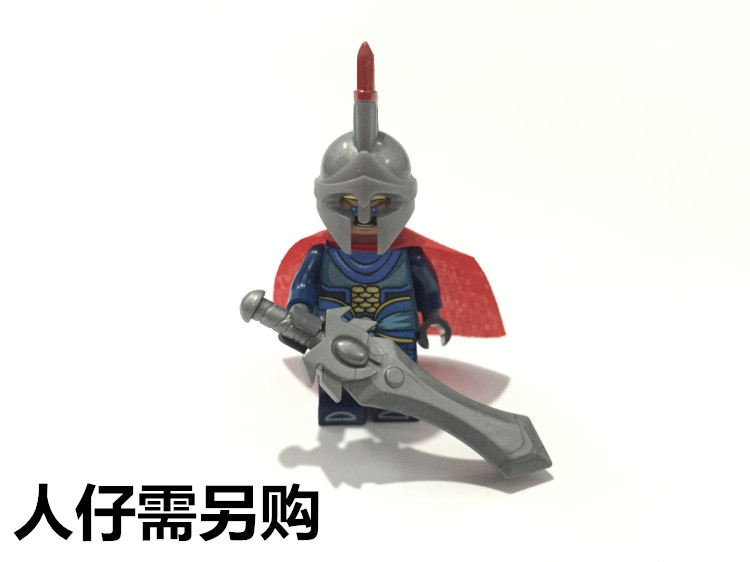 小颗粒中古系列冷兵器积木