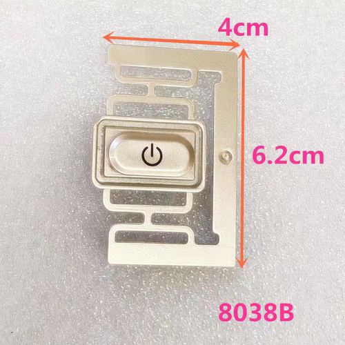 适用于海尔滚筒洗衣机EG10014B39GU1  EG8012B39SU1电源开关按键