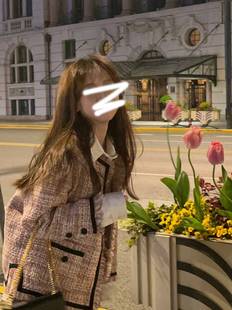 名媛小香风外套女2022年秋冬新款 法式 宽松气质高级感显瘦夹克棉服