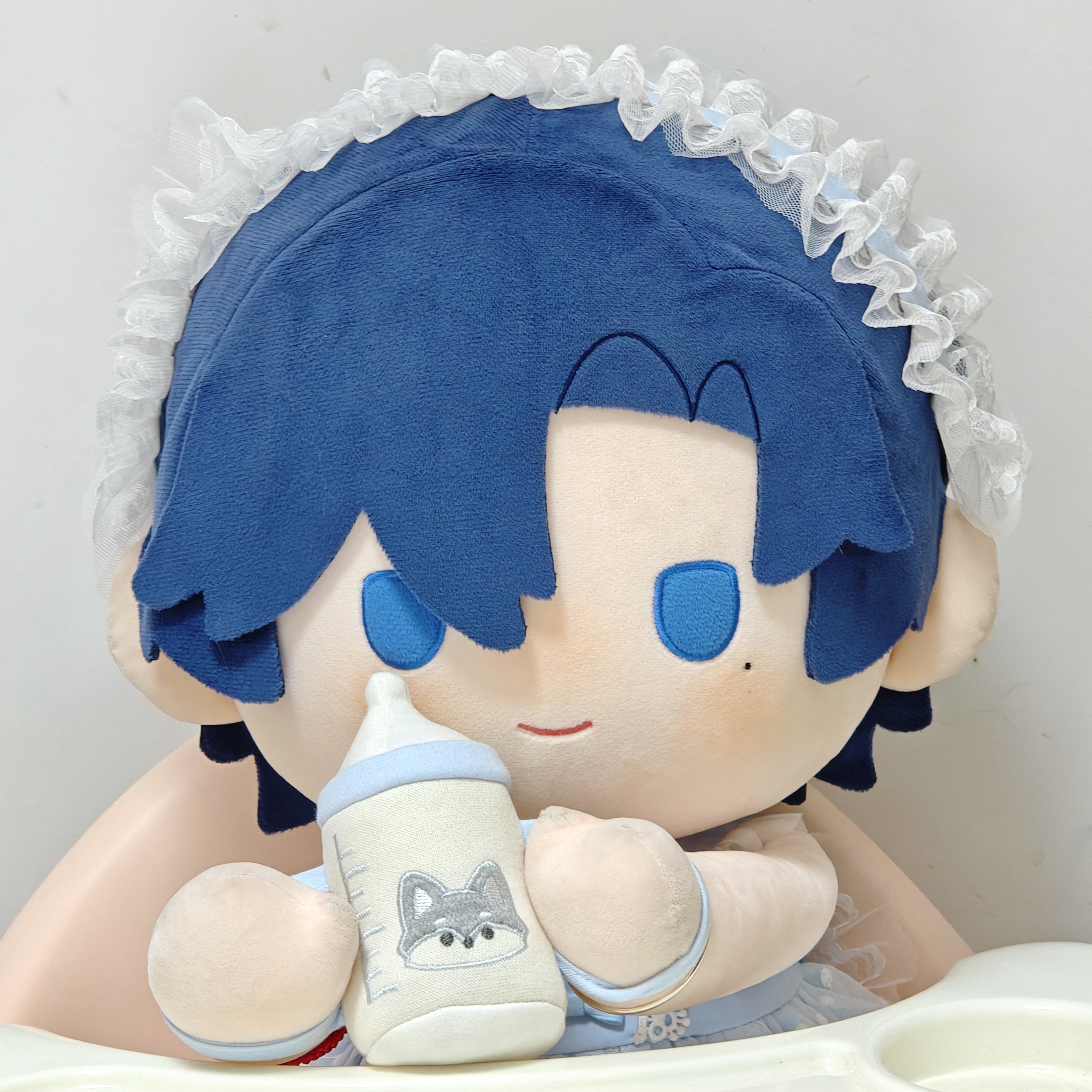 环琪娃衣娃娃玩具奶瓶布料刺绣