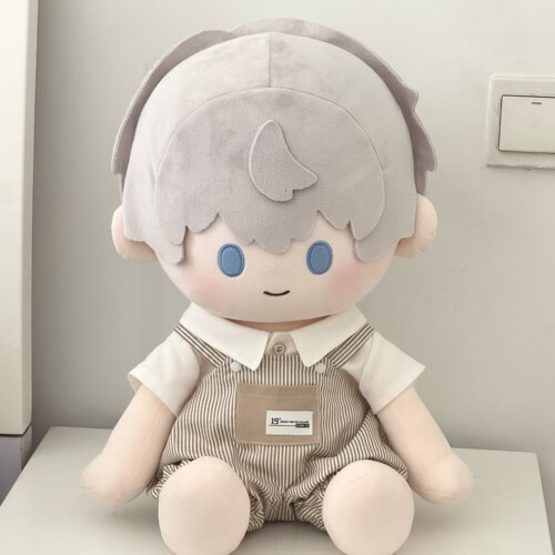 环琪童装40cm坐姿娃娃衣服新款背带裤套装帅气娃衣
