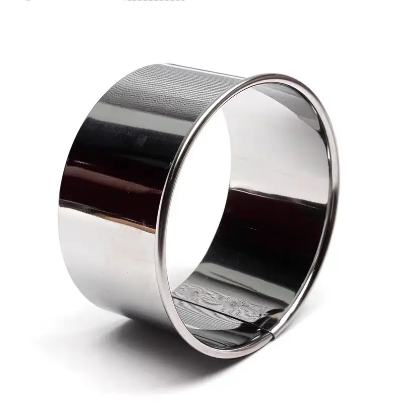 饺子皮模具家用圆形不锈钢水饺压皮器切工具包饺子神器商用花型