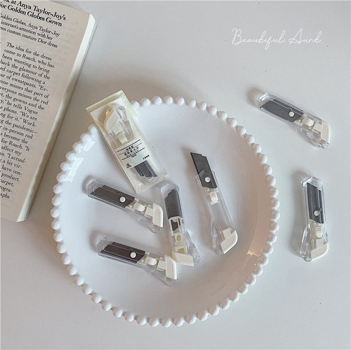 ins无印风美工刀小刀开箱神器