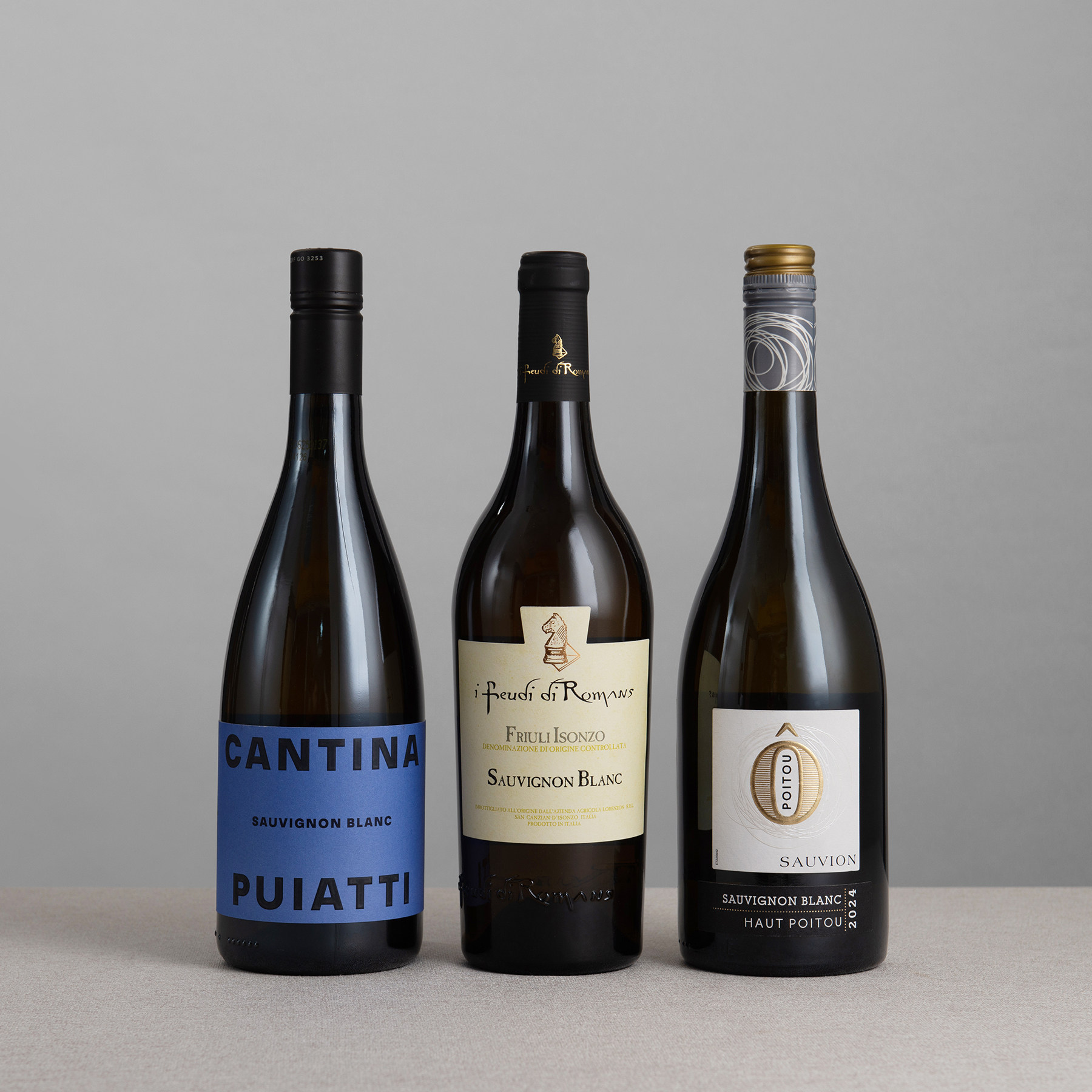 旧世界长相思三重奏!法国/意大利Sauvignon Blanc干白葡萄酒套装