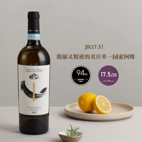 馥郁又精致名庄单一园索阿维干白