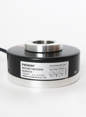 PENON旋转编码器RE2010TH 100P/R脉冲100P外径100 安装指导