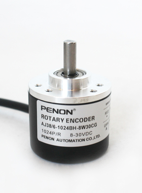 PENON旋转编码器AJ38/6-1024BH-8W30CG-3600BM-G8-24C质保一年