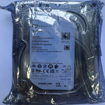 海康Seagate希捷大华ST6000VX001 6TB SATA监控录像机专用硬盘6T