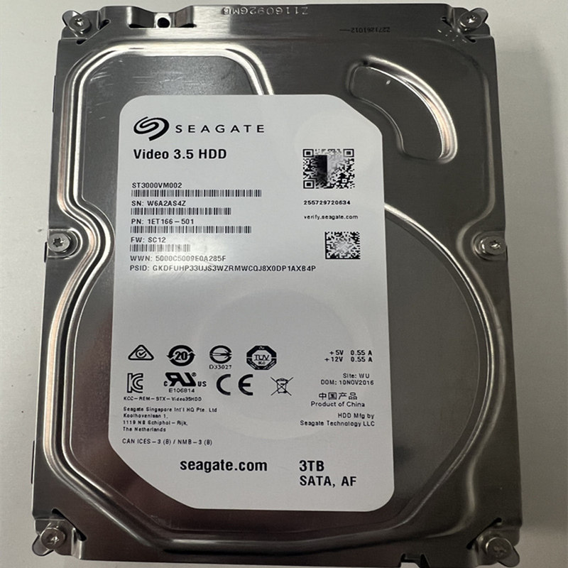 二手 Seagate/希捷 ST3000VM002 3T SAT