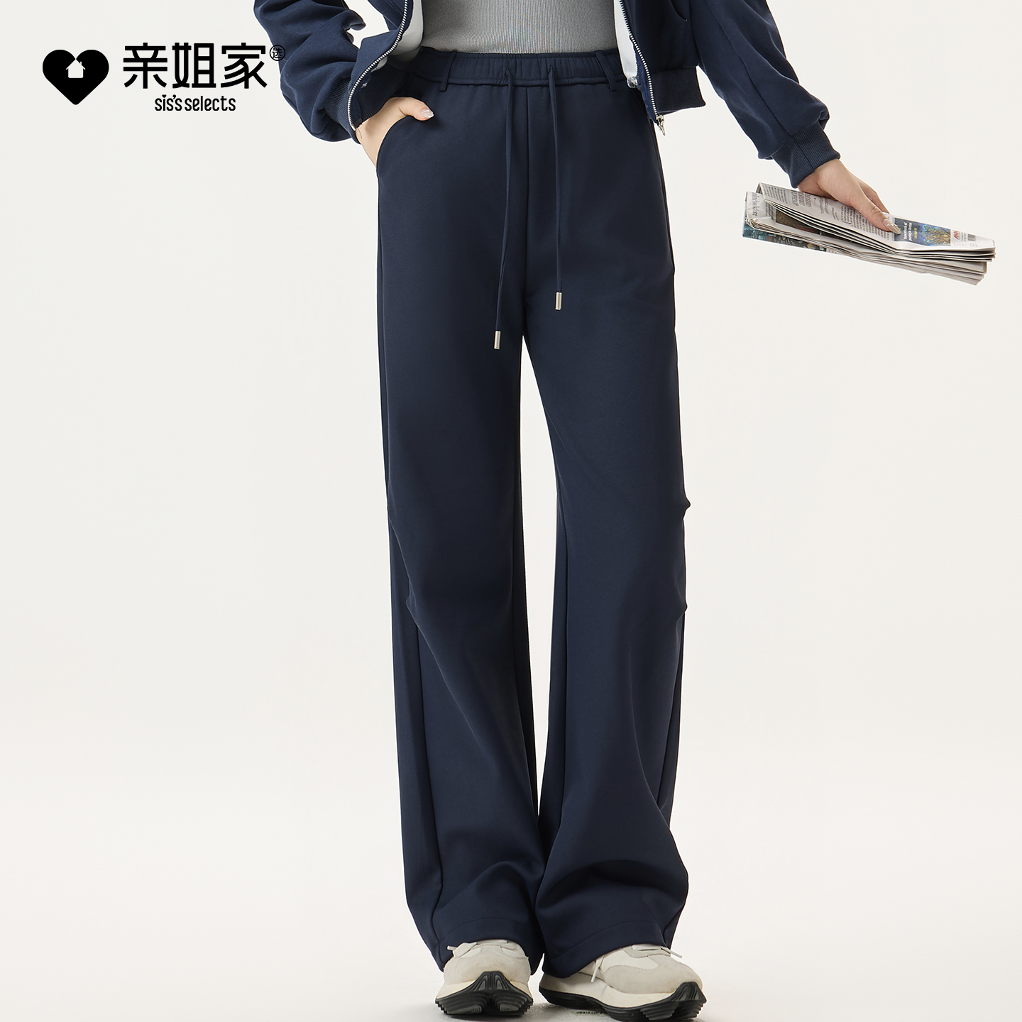 安美拉休闲运动卫裤女百搭显瘦