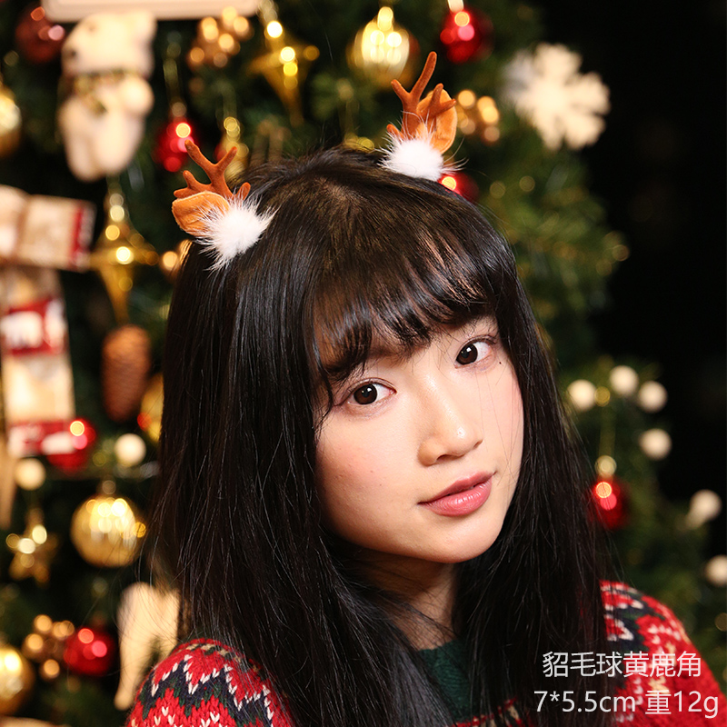 圣诞装饰品创意摆件diy头饰