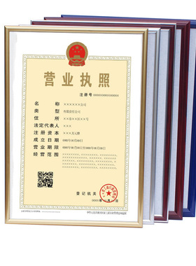 臻远 塑料8K相框 镜框 画框 402*292mm 金色 瓦楞纸包装 按个销售