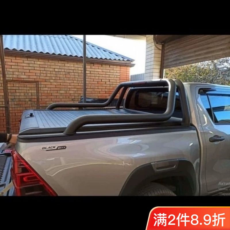 适用于丰田海拉克斯revo/sr5/vigo皮卡车简约曲线龙门架防护栏件