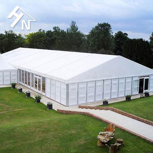 畅销欧美大型仓储帐篷户外仓储篷房物流人字顶仓库大棚可跨境出口