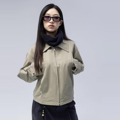 夹克Amalgamation翻领四季短款