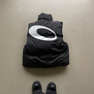 马甲 VULCAN空气层棉服背心廓形充棉保暖高街解构百搭 Without