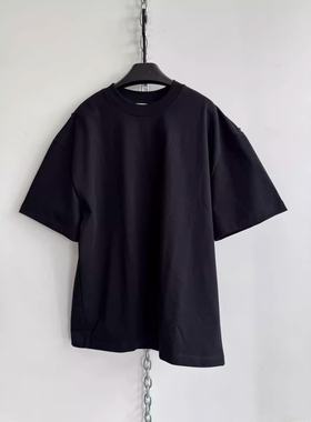 Without Me/Hell System Official 425g廓形宽松拼布骷髅印花短袖