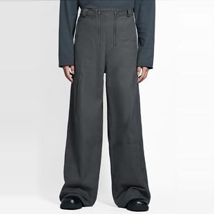 裤 Without PRODUCTION腰头双拉链多口袋宽松阔腿工装 ETHEREAL