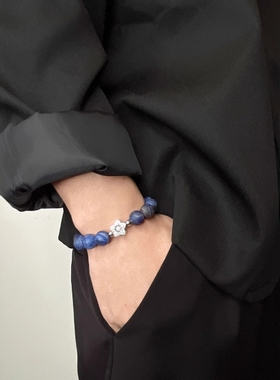 五角星花满钻高级原创设计手串