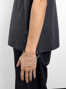 25SS自由造型包胶铝丝手环