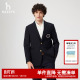 休闲通勤潮流单西上装 外套商务西装 上衣男士 Hazzys哈吉斯奥莱男装