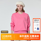 T恤 宽松休闲通勤套头上衣长袖 Hazzys哈吉斯圆领卫衣女士春季 新款