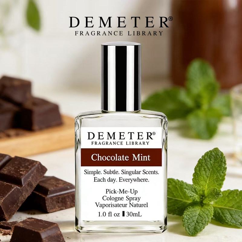 Demeter迪蜜特巧克力味薄荷男女士古龙水香水持久 30ml
