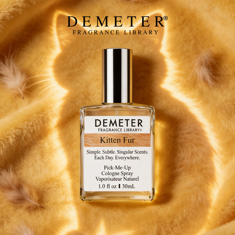 Demeter迪蜜特Kitten Fur小猫毛皮香水小奶猫粉质皂感柔和贴肤
