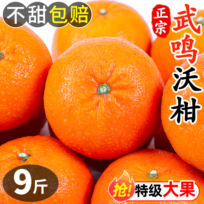 广西武鸣沃柑10水果新鲜当季整箱斤一级沙糖蜜橘柑橘砂糖橘子桔子