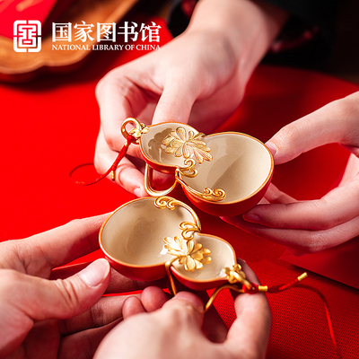 国家图书挂节日通用中国风