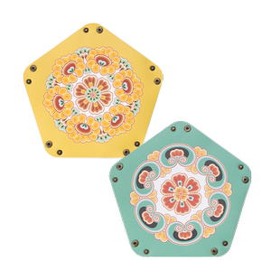 国家图书馆敦煌繁花便捷收纳托装饰家居实用实用文创送学生日礼物